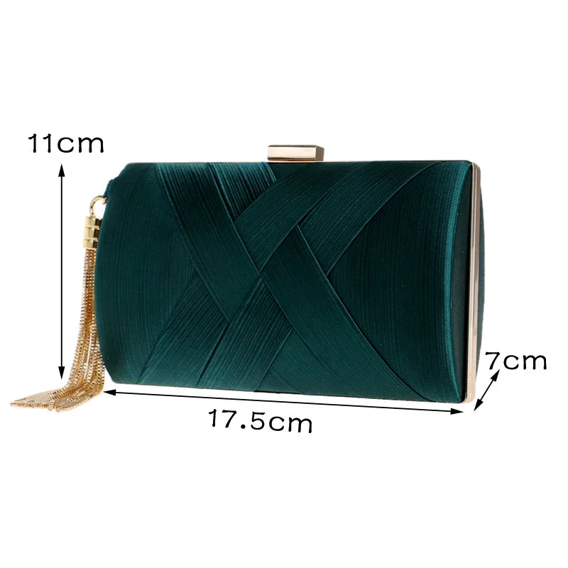 Elegant Evening Bags With Tassels