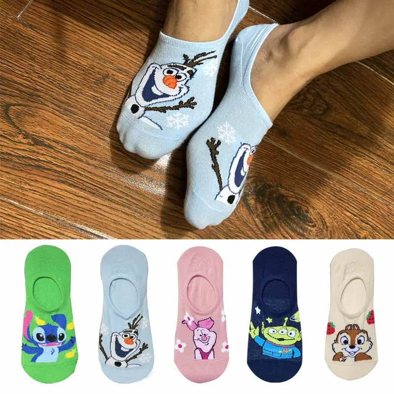 5 Pairs Korean Summer Socks