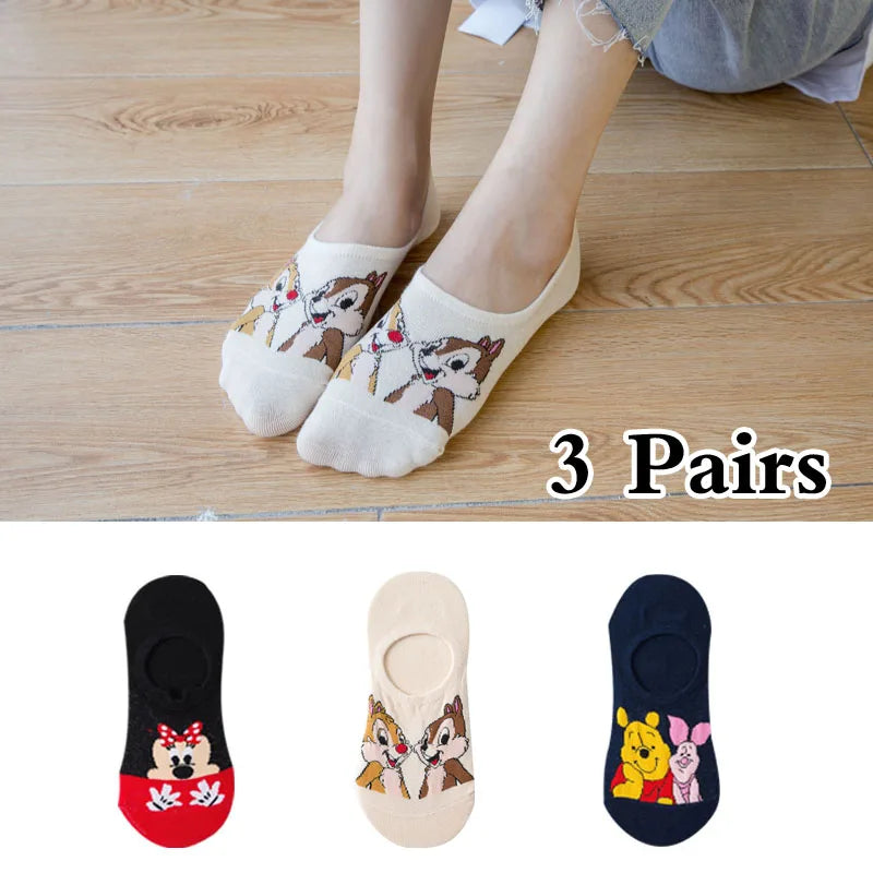 5 Pairs Korean Summer Socks