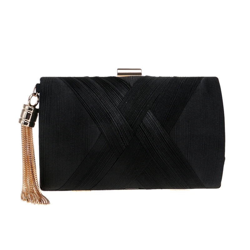 Elegant Evening Bags With Tassels