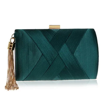 Elegant Evening Bags With Tassels