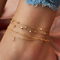 Bohemian Chain Anklet