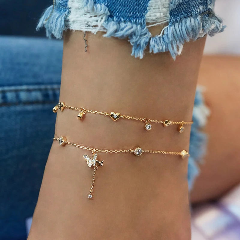 Bohemian Chain Anklet