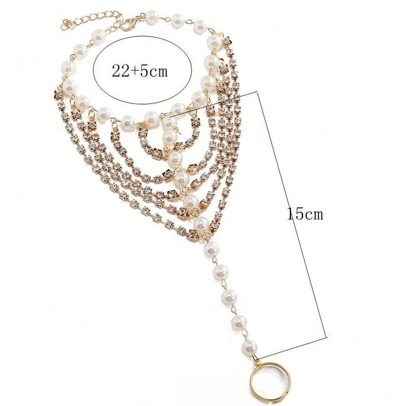 Stylish Multi-layer Foot Chain