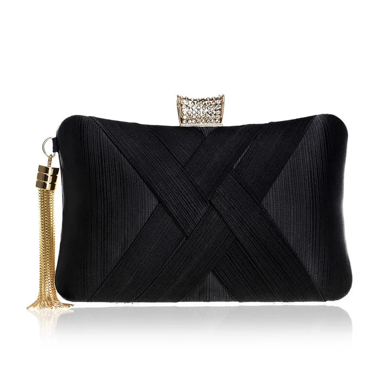 Elegant Evening Bags With Tassels