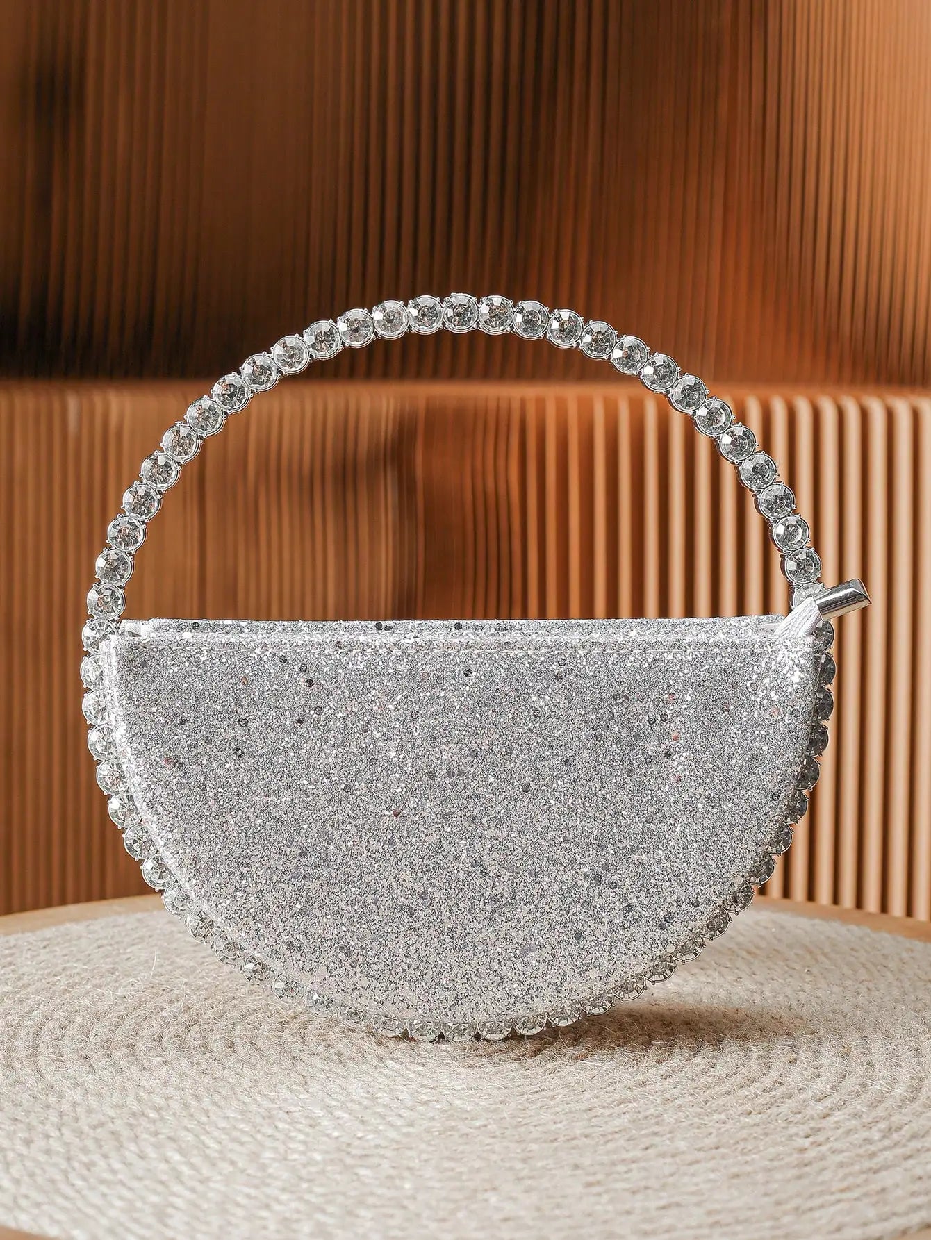 Elegant Rhinestone Clutch Bag