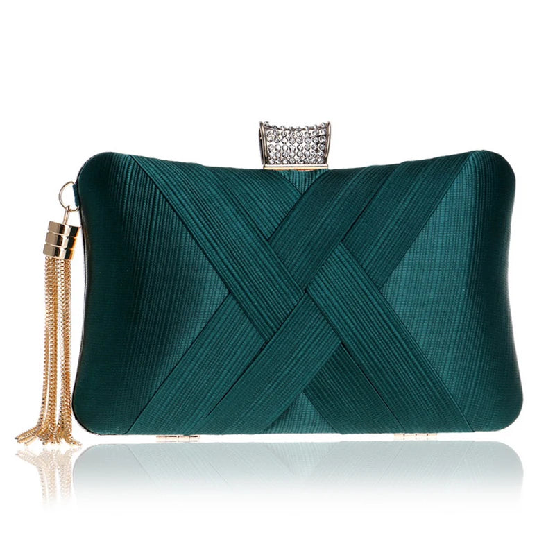 Elegant Evening Bags With Tassels