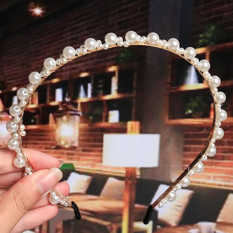 Elegant Pearl Hair Band