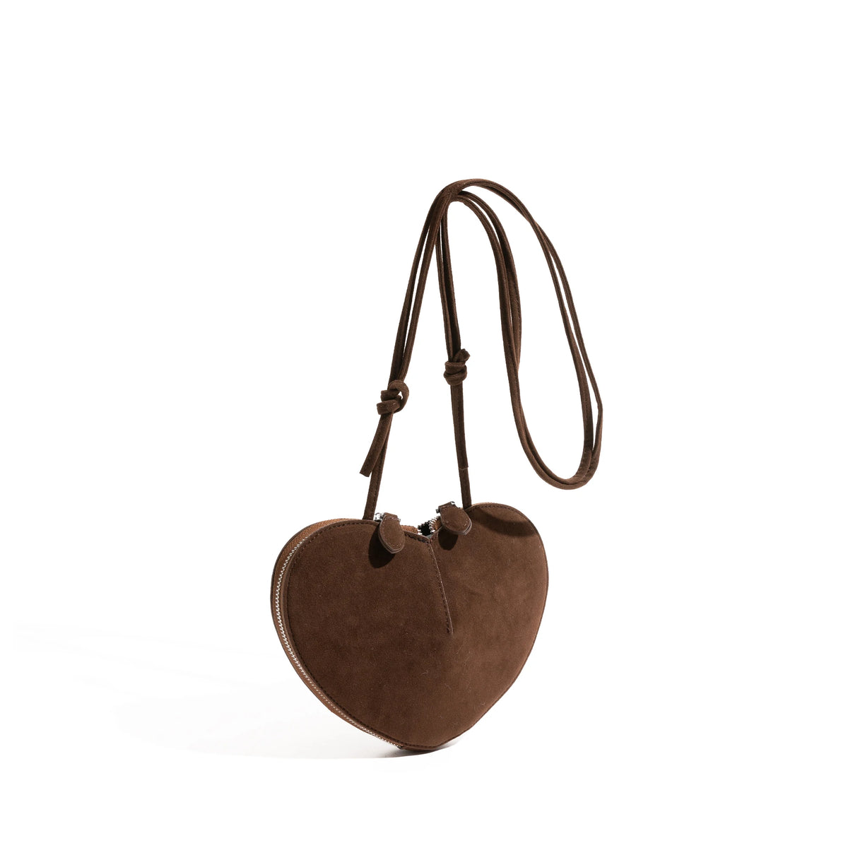 Heart Shaped Faux Leather Bag