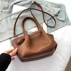 Large Capacity Matte Leather Bag