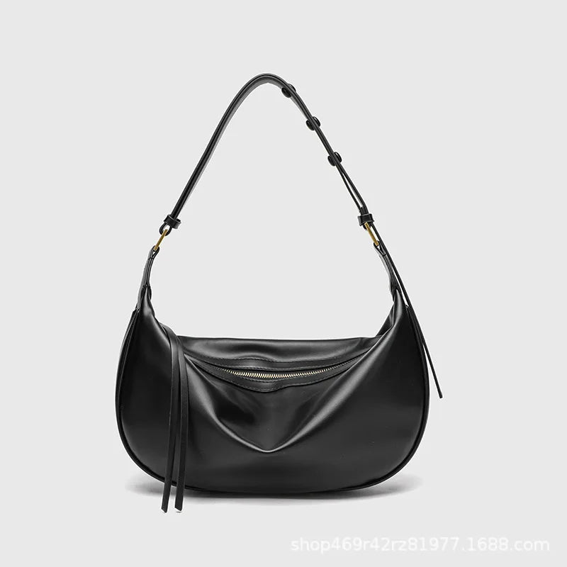 Large Capacity Crescent Shoulder Bag