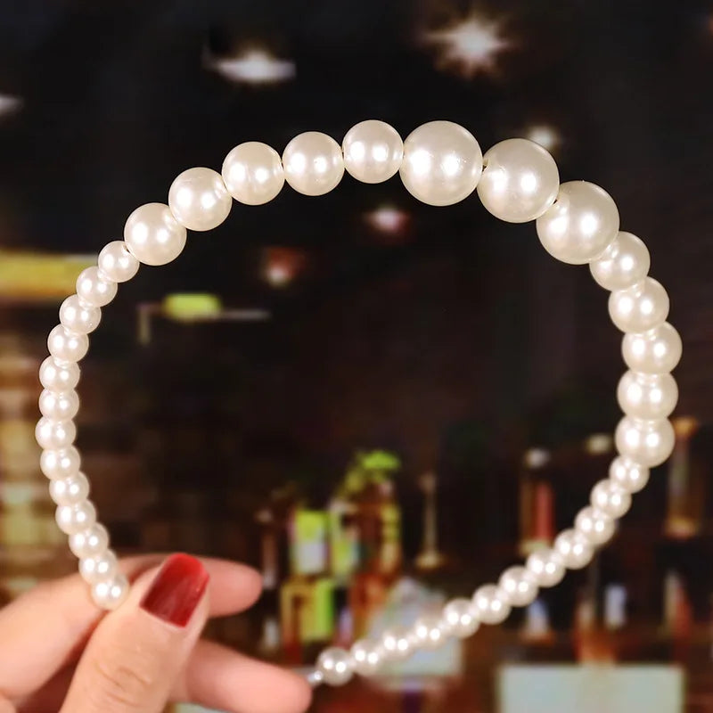 Elegant Pearl Hair Band