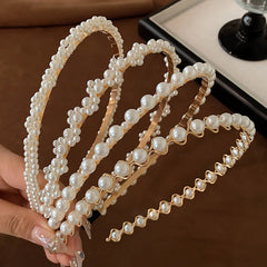 Elegant Pearl Hair Band