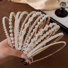 Elegant Pearl Hair Band