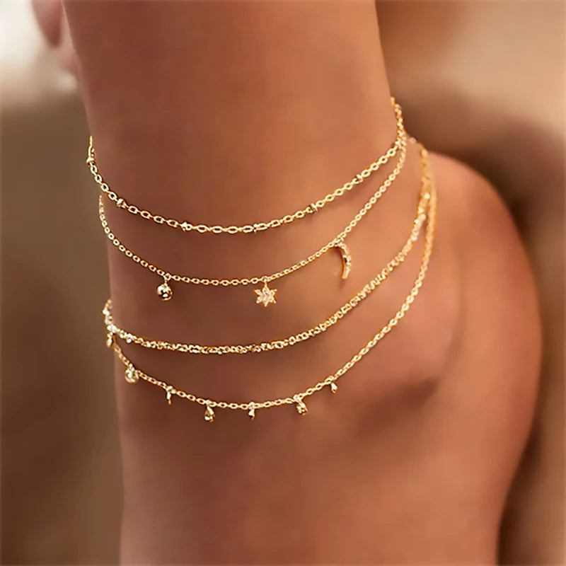 Bohemian Chain Anklet