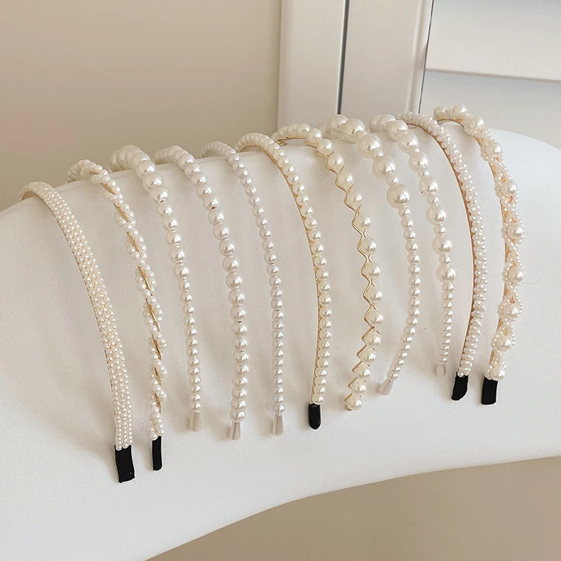 Elegant Pearl Hair Band