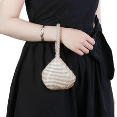 Diamond Studded Evening Clutch Bag