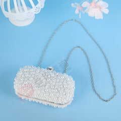 Luxury Faux Pearl Handbag