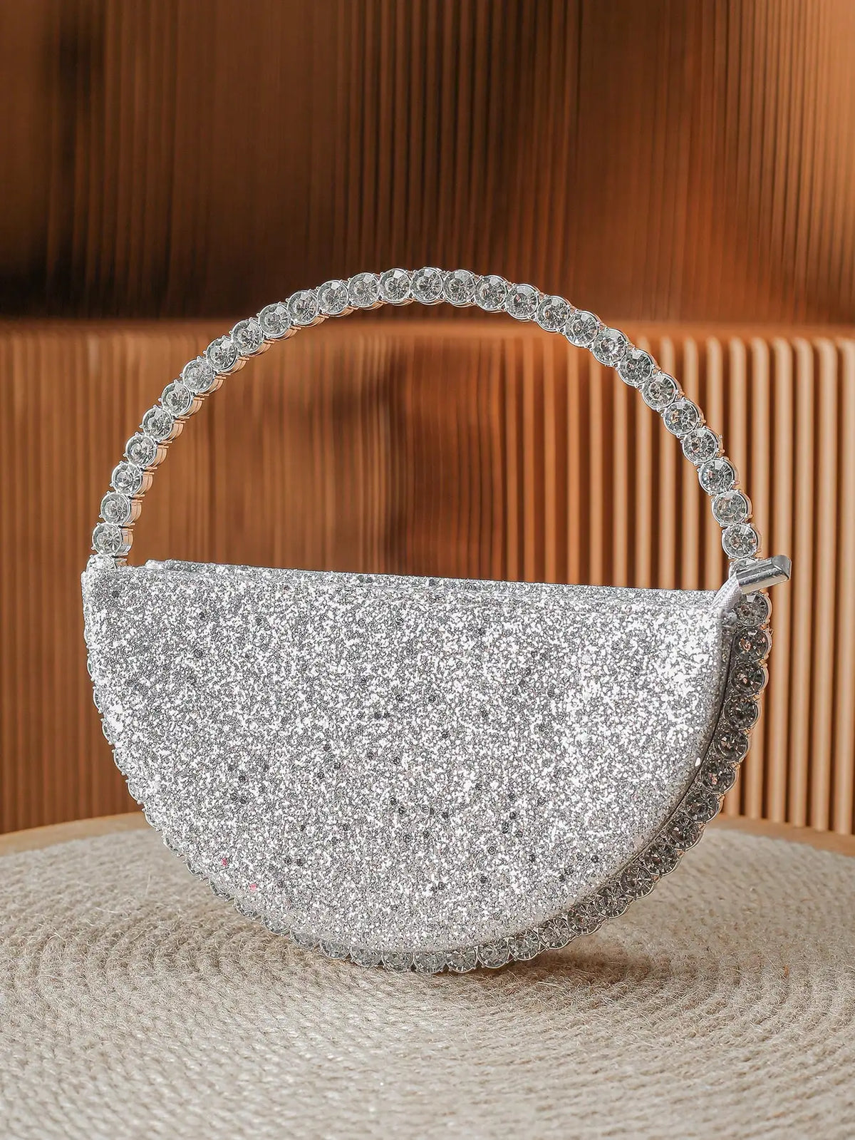 Elegant Rhinestone Clutch Bag