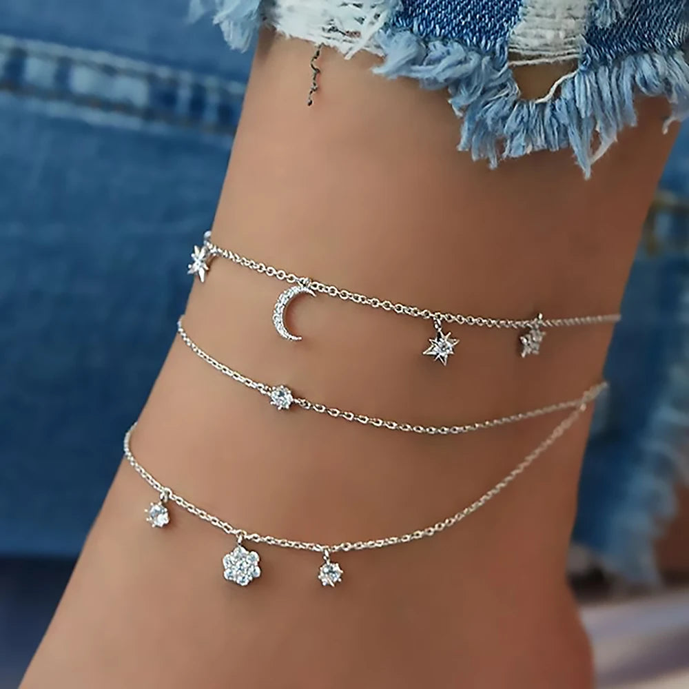 Bohemian Chain Anklet