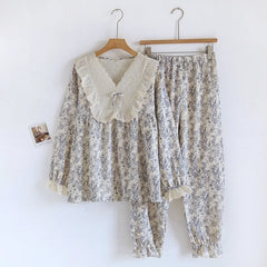 Long Sleeve Cotton Pajama Set