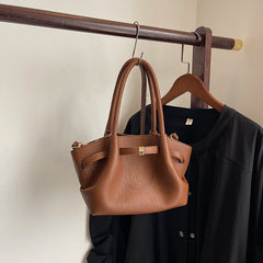 Large Capacity Matte Leather Bag